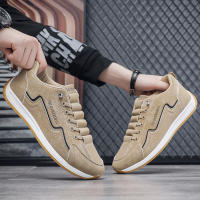 Zapatos De Deporte Para Hombre Casual Retro Zapatillas De Correr Al Aire Libre Con Cordones Antideslizantes Transpirables Para Primavera Y Otoño - details 8