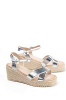 Wunder Spring alpargatas doradas cuña alta de espartos con plataforma plantilla acolchada comodidad y estilo para el verano - details 12