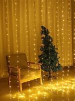 1 Pack De Luces De Cobre LED 2x2M Para Ventanas Con 20 Clips Y Luz De Batería Para Decoración De Fiesta Navidad Y Bodas - details 14