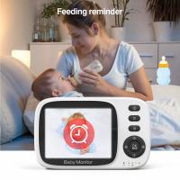 Monitor De Bebé Con Vídeo 2.4G Wireless Pantalla LCD De 3.2 Pulgadas Audio Bidireccional Visión Nocturna Cámara De Seguridad Intercomunicador Para Niños - details 5