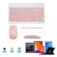 Teclado inalámbrico Universal con Bluetooth, Ratón para iPad, tabletas, portátiles, teléfonos inteligentes con Cable USB - details 4