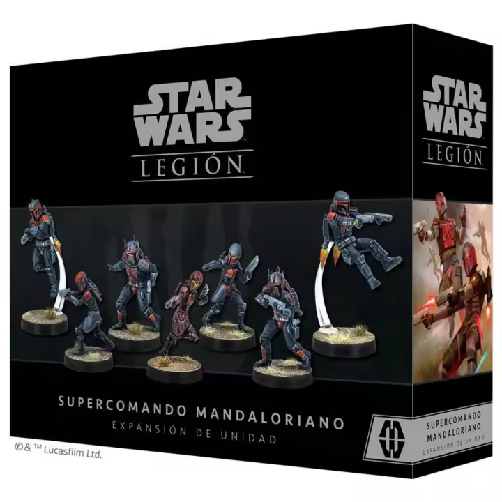 Asmodee - Star Wars Legión: Supercomando mandaloriano - 1