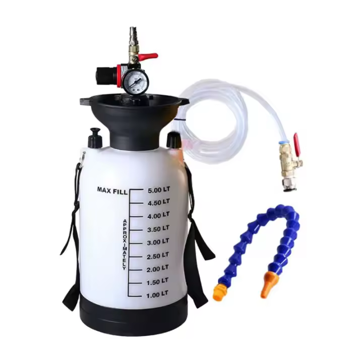 Bomba De Líquidos Automotrices 5L Pneumática Para Recarga De ATF Y Aceite De Transmisión Con Extractor Y Dispensador Para Tanque De Aceite De Transmisión - 1