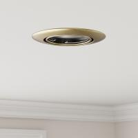 vidaXL Lámparas Set de 12 Latón Metal 9 cm Luces de Techo Empotradas - details 0
