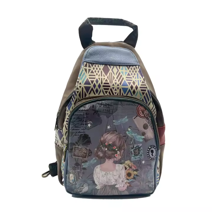 Mochila para Mujer de Sweet Candy Colección Raibow Dream, medidas de 35x16x33 cm - 1