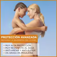 GARNIER | Delial Sensitive Advanced Bruma Protectora Solar para pieles claras, sensibles e intolerantes al sol IP50+. Muy resistente al agua, 0% pegajoso, 0% graso  - 2x150 ml - details 0