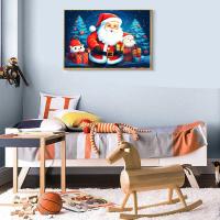 100Pcs Rompecabezas De Navidad Con Santa Divertido Y Educativo Juego De Familiar Tiempo Xmas Newyear Regalos Para Edad 3-6Años Material Papel - details 2