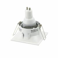 Luz De Techo LED Redonda Cuadrada Recubierta MR16 GU10 En Blanco Y Negro Ajustable Marco De Luz Spot LED Para Iluminación Doméstica - details 10