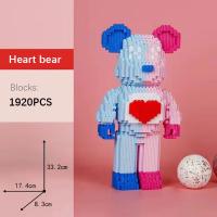 Juguete DIY Para Niños Muñeco De Carbono Mini Amoroso Con Luz Y Bloques De Construcción Micro Ladrillos Regalo De Navidad O Cumpleaños Unisex ABS Plástico Tamaño Pequeño Compatible Con Lego - details 9