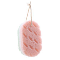 3Pcs Esponja De Baño Con Bola De Ducha Para Masaje Y Exfoliación De Cuerpo Limpieza Corporal Accesorios De Baño Cepillo De Esponja - details 11