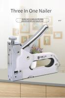 Clavadora Manual 3 En 1 Para Carpintería Y Muebles Industrial Clavadora De Madera Y Tapicería Máquina De Clavos Para DIY En Casa - details 1