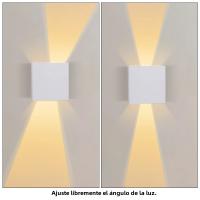 Lámpara De Pared Exterior LED Ajustable Y Con Flujo De Luz Variable Impermeable Iluminación Para Porche Balcones Villas Jardines - details 6