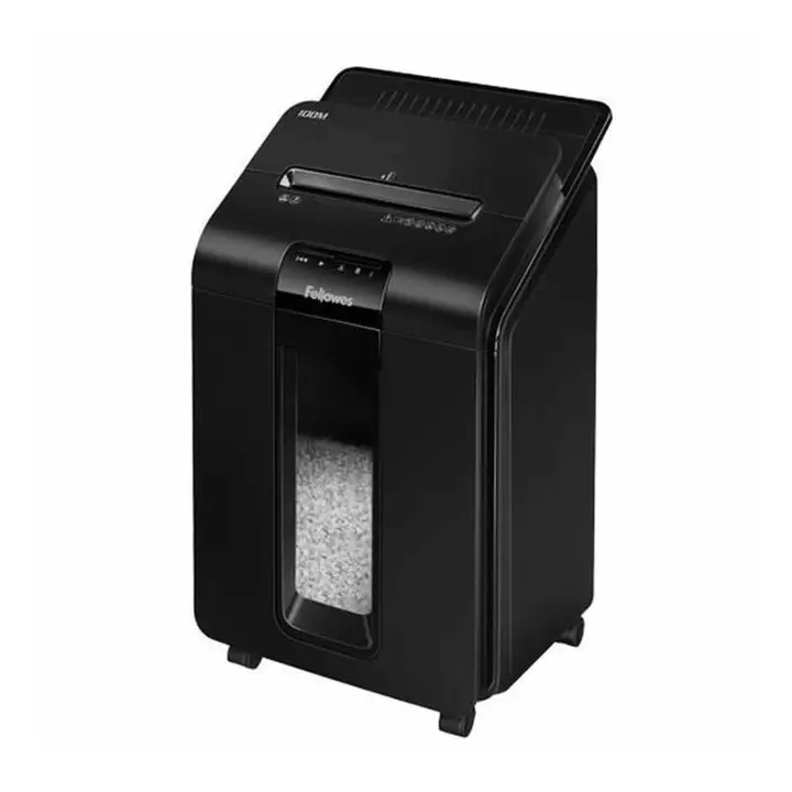 Destructora Fellowes AutoMax 100M/ Microcorte de 4 x 10mm/ Negra - 1