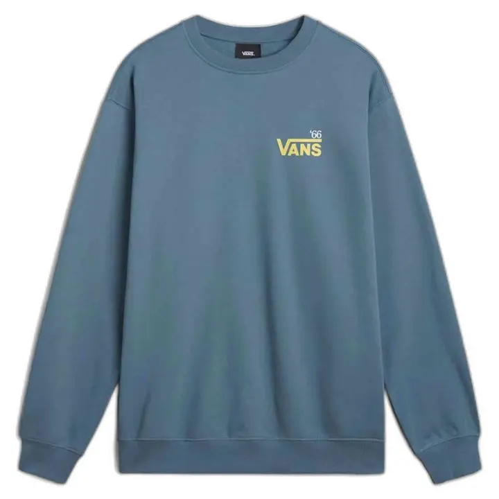 Top Vans modelo Posted Loose Crew en color Azul - 1