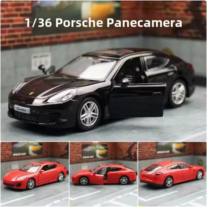 Coche De Juguete Porsche Cayenne SUV a Escala 1/36 Para Niños RMZ CiTY Diecast Miniatura Con Retroceso Regalo Para Chico - 1