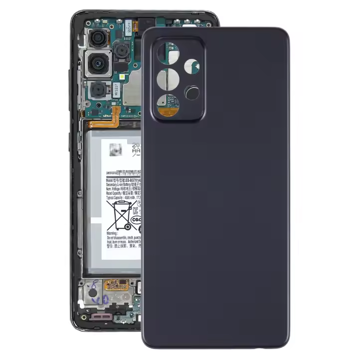 Carcasa Con Katería Para Samsung Galaxy A52 5G SM-A526B Accesorios De Reparación Y Reemplazo Para El Teléfono Material Plástico Diseño BAR - 1
