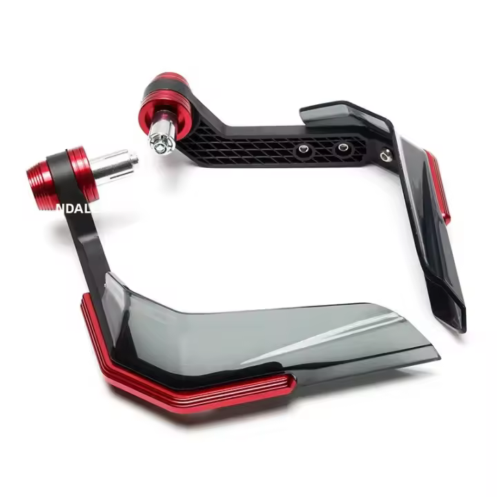 Protector De Mano Para Motocicleta Universal En 7 Colores Resistente Al Viento Aluminio Equipamiento De Protección Motocross - 1