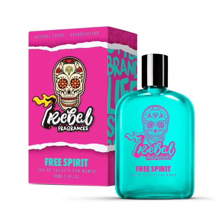 Fragancias Rebel for Woman - Elige la fragancia que mejor se adapte a ti según tu personalidad: moderna, romántica, atrevida, con carácter... Frasco de 100ml - 1
