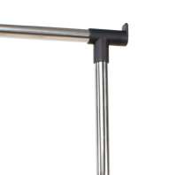 Perchero de Metal Ajustable, Amplio y Resistente con Ruedas 80x43x90-160 cm. Burro Colgador Ropa para Vestidor con Gran Capacidad de Almacenamiento, Fácil Instalación y Transporte. - details 3