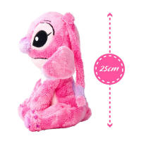 Disney Stitch Angel Rosa Kawaii Peluche 25 cm | Súper Suave | Regalo Niñas Fans - details 3
