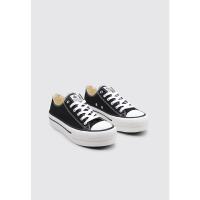 victoria TRIBU DOBLE BASKET LONA Deportivas Con Plataforma Mujer Negro - details 0