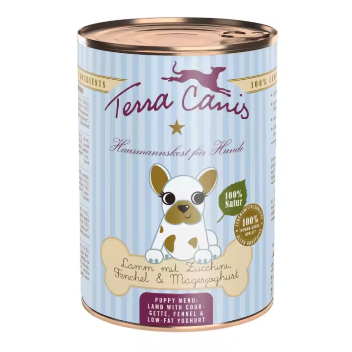 Terracanis TERRA CANIS PUPPY - Cordero con calabacín, hinojo y yogurt desnatado - 1