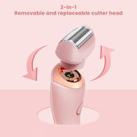 Epilador Eléctrico Profesional Para Mujer Peluca Facial Bikini Axilas Piernas Cuerpo Impermeable Recargable Herramienta De Belleza - details 2