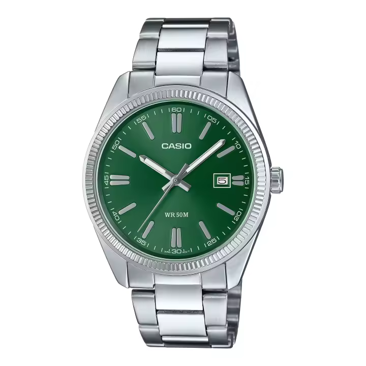 Reloj CASIO Timeless Collection MTP-1302PD-3AVEF - Unisex con esfera verde - 1