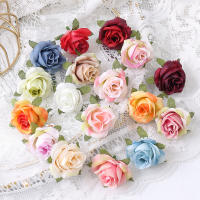10/20PCS Rosas Artificiales Para Decoración De Casa Boda Fiesta Navidad Jardín Arco De Flores Silken Decoración De Pastel De Cumpleaños - details 9