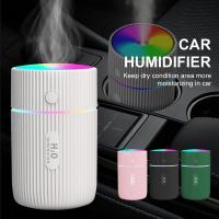 Mini Humidificador de aire para automóviles, difusor de aceite esencial, purificador portátil de Ambientador 2 modo usb con luz nocturna led, adecuado para accesorios interiores para automóviles domésticos - details 2