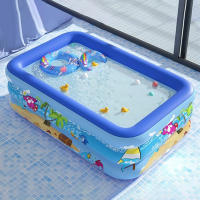 Piscina Inflable Para La Familia Adecuada Para Adultos Y Niños Juguete De Agua Para Fiestas Outdoor E Indoor Para Verano PVC Patrón Cartoon - details 1