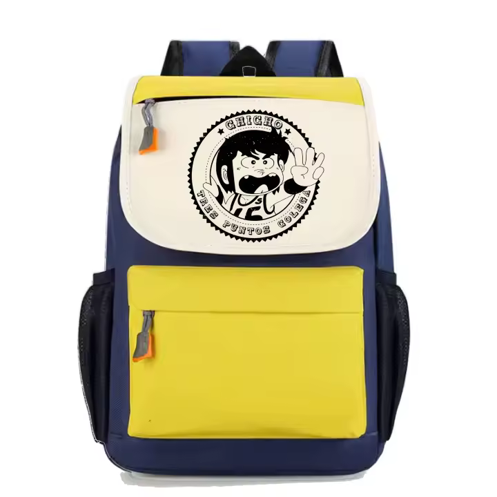 Mochila Chicho Terremoto. 3 puntos colega. Varios colores. Ideal para la escuela. Colegio. Senderismo. Excursiones. Multiples bolsillos - 1