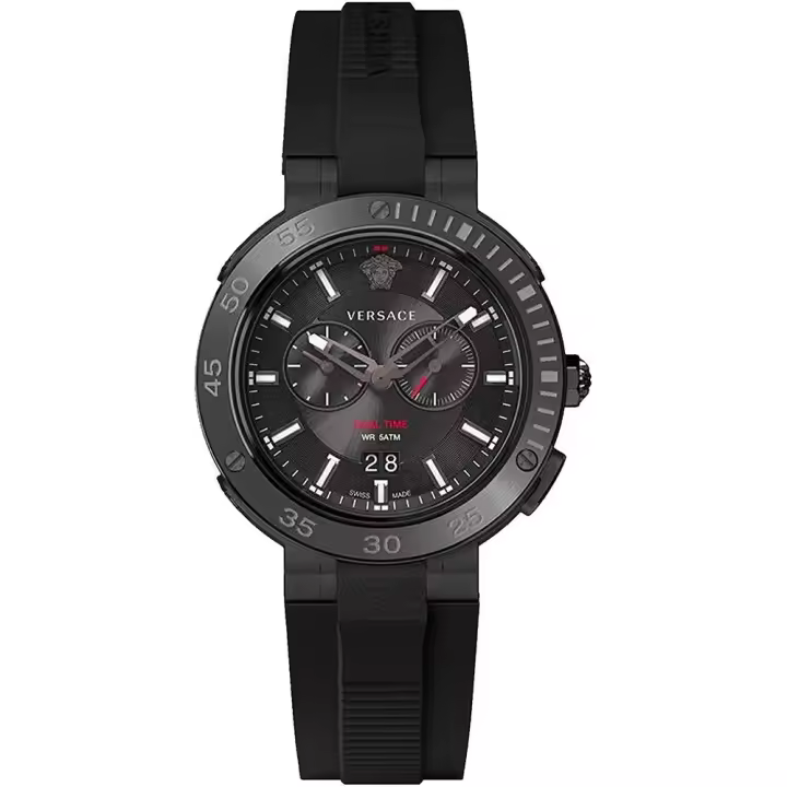 Reloj de pulsera Versace - VECN00219 correa color: Negro Dial Negro Hombre - 1