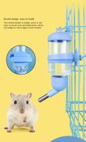 Botella De Agua Para Hamster Accesorios Para Animales Pequeños Plástico Fuente De Bebida Con Cabeza Y Tubo Para Beber Automático Tamaños 80ml 125ml 250ml - details 6