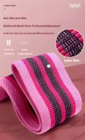 3Pcs Bandas De Resistencia De Tela Para Glúteos Y Piernas Ejercicio De Squat Y Estiramiento Adecuado Para Gimnasio Y Yoga Equipamiento De Fitness - details 11