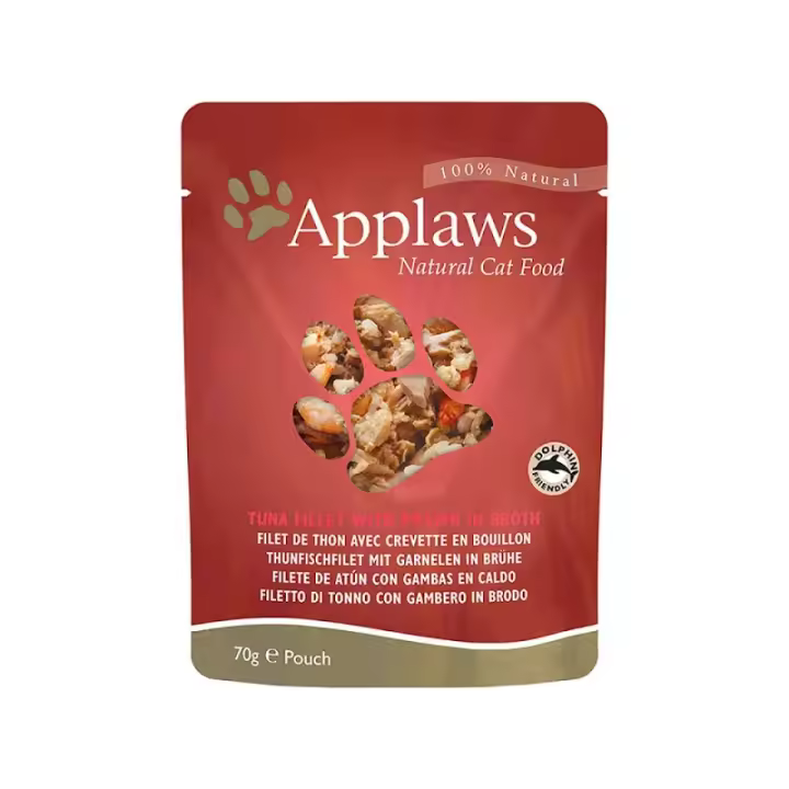 Applaws Sobre Gatos 70 Gr Atún Y Gambas 12 X 70 Gr - 1