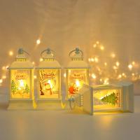 Lámpara De Aceite Portátil Vintage Con Luz LED Para Navidad Y Fiestas Decoración De Casa Y Jardín Piloto Eléctrico Incluido - details 14