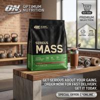 Optimum Nutrition SERIOUS MASS 5,45Kg - Suplemento Dietético para Ganar Peso y Aumentar Masa Muscular - details 2