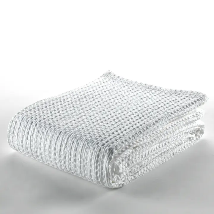 Colcha tejida Banús color Blanco. Cama de 90 cm - Fijalo - 1