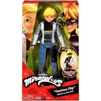 Miraculous Ladybug y Cat Noir – Muñeco con Lentejuelas – Adrien – Muñeco de 26 cm - details 8