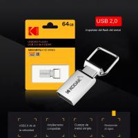 KODAK K112 Disco USB De Metal 64GB 32GB 128GB Memoria Stick Pendrive USB2.0 Para Tipo-C - details 1
