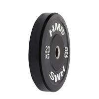 SET DISCOS BUMPER HI TEMP PROFESIONALES DE ACERO Y CAUCHO HMS BRP 100/150 KG - details 2