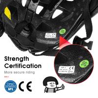 Casco De Bicicleta Para Hombres Ultraligero Competición MTB Con Tecnología De Enfriamiento Integrado Adecuado Para Cabeza De 55-60cm - details 6