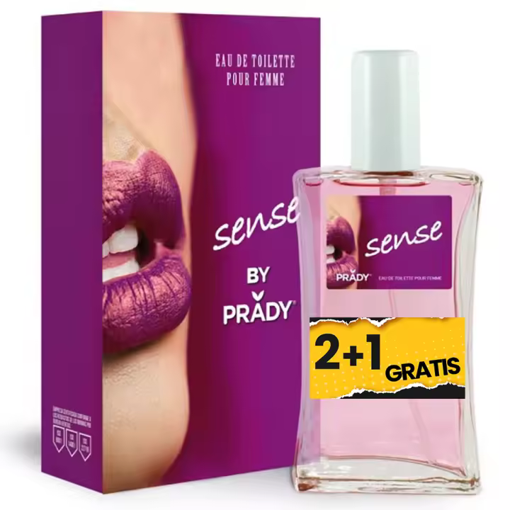 2+1 Gratis SENSE Eau de Toilette para mujer 90ml Prady Fragancia inspirada en otros perfumes Pour Femme Colonia - 1