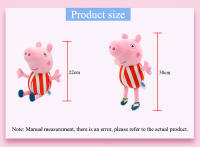 Muñeca De Peluche Peppa Pig 30CM Ropa Nueva Modelo Papá Y Mamá Cerdo Juguetes Para Niños Figura De Anime Cumpleaños Regalo - details 4