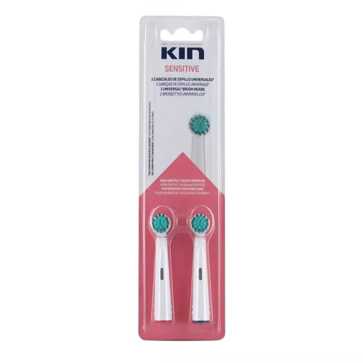 Kin Recambio Cepillo Eléctrico Sensitive para Dientes y Encías Sensibles - 1