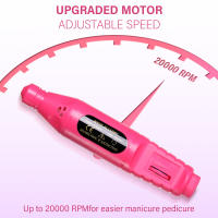 Set De Manicura Y Pedicura Eléctrica LINMANDA 20000RPM Con Herramientas Y Piezas Para Uñas Incluye Bricos De Uñas Y Bandas De Esmalte - details 1