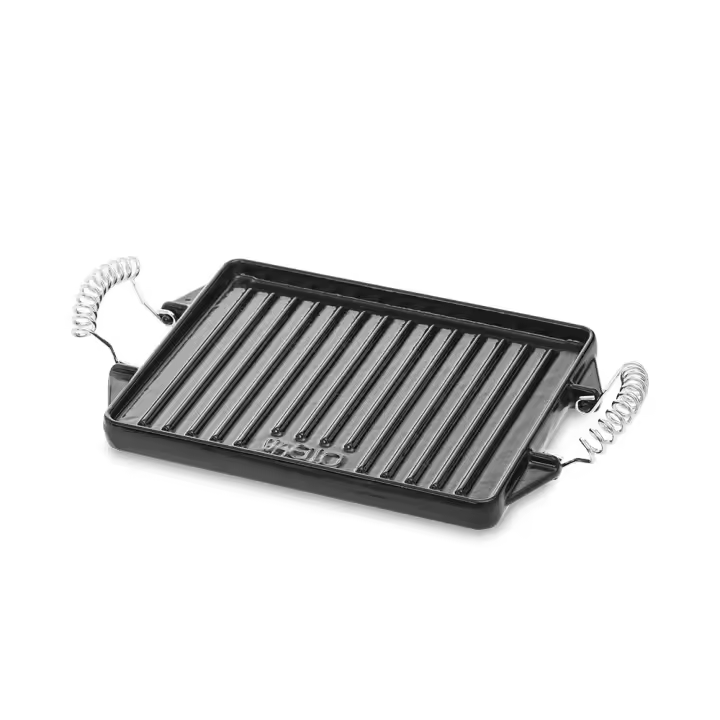 Vaello - Plancha de Hierro Esmaltado Rectangular 27x21cm - Ideal para Uso Exterior - 1