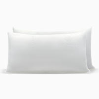 Almohada EasySpeed de Aloe Vera 70/ 80 / 90 cm, Fibra Sintética Esterilizada, Transpirable, Lavable y de Firmeza Media, Ideal para Todas las Posturas, Forma Ergonómica, Color Blanco - details 1