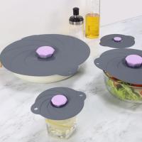 Silicone Suction Lids Covers Storage Microwave Cover Heat Resistant Lids Leak-Proof For Bowls Pots Pans Heat Resistant Cover - details 1